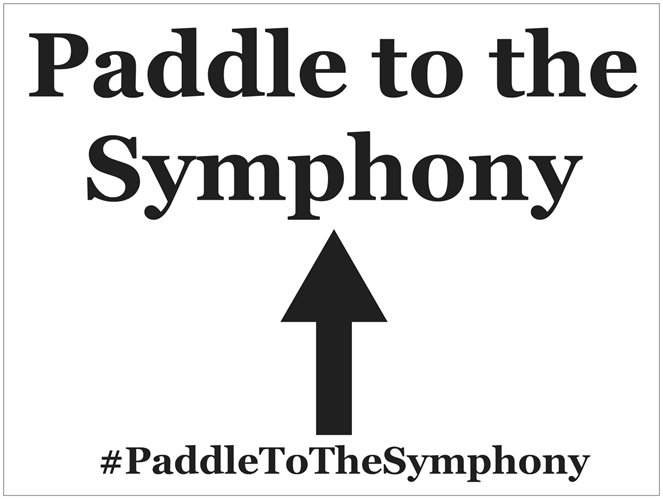 Paddle Sign